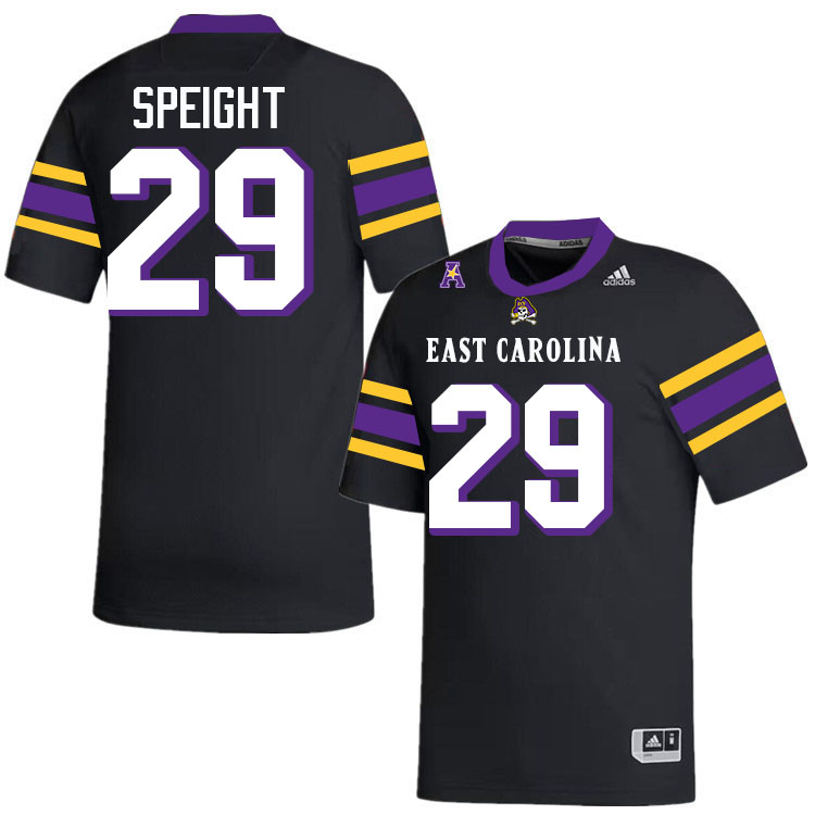 East Carolina Pirates #29 James Speight College Football Jerseys,Uniforms-Alternate Black